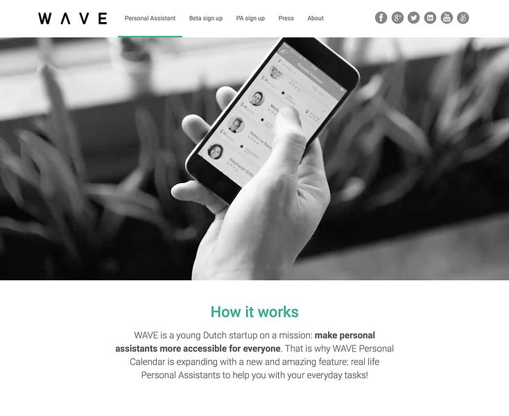 WAVE Personal Calendar