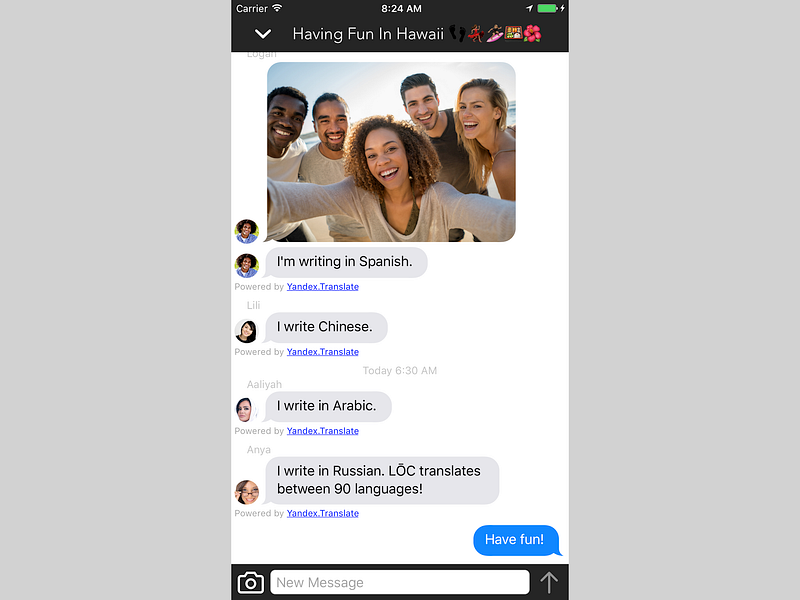 LŌC - Location based chat