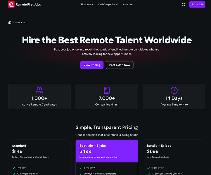 Remote First Jobs