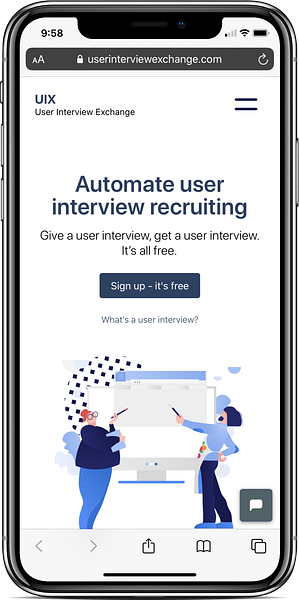 The User Interview Exchange