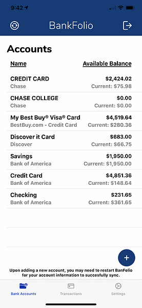 BankFolio
