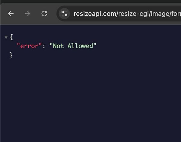 Screenshot of a webpage with several 'Not Allowed' icons and a Chinese video site image blocked.
