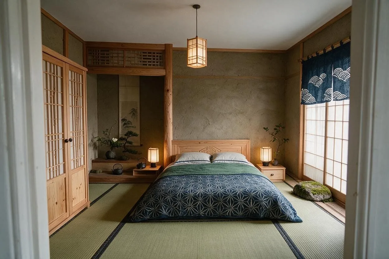 The same bedroom in the Japanese style