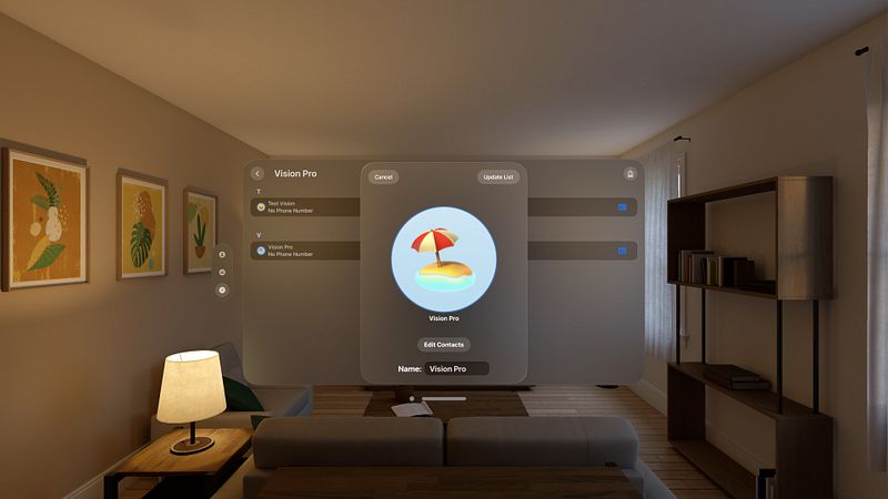 Screenshot of Contact Eclipse