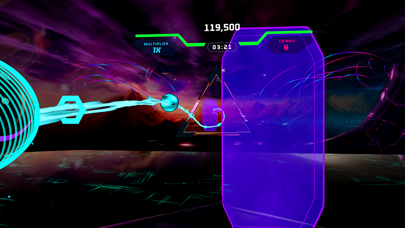 Screenshot of Synth Riders