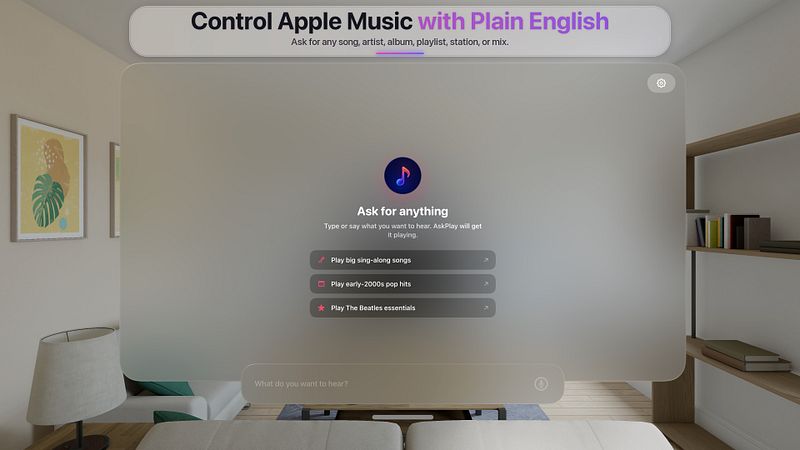 Screenshot of AskPlay: AI Music Assistant