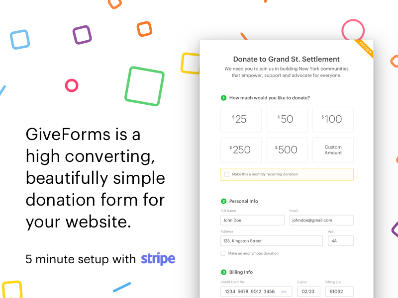 GiveForms