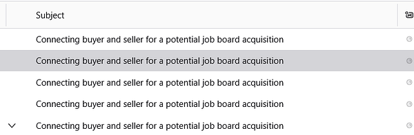 Screenshot of a web page editor interface displaying a 'New Job Board' blog draft with editing tools and a text area containing job board descriptions.