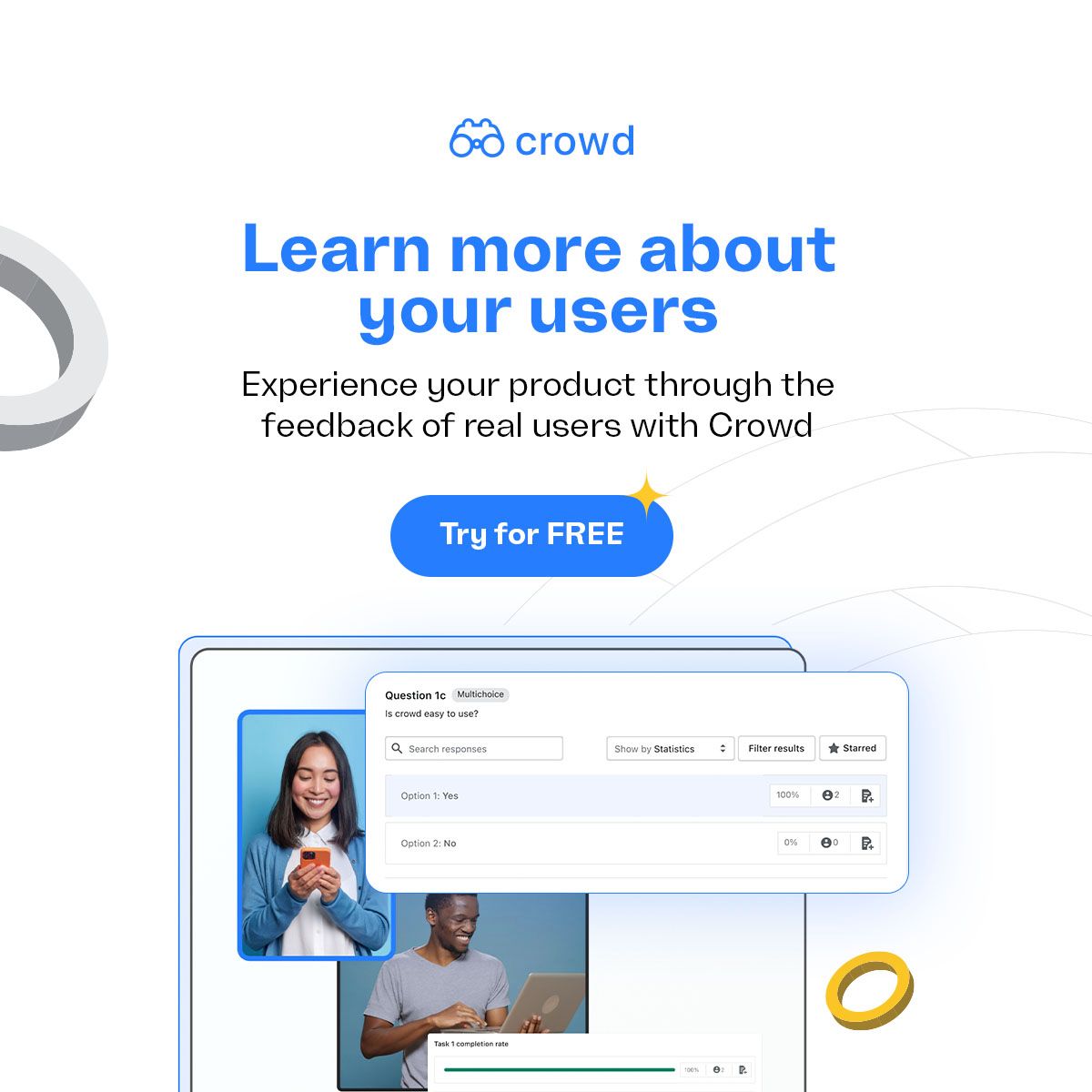 Crowd: An all-in-one user research and feedback tool | BetaList