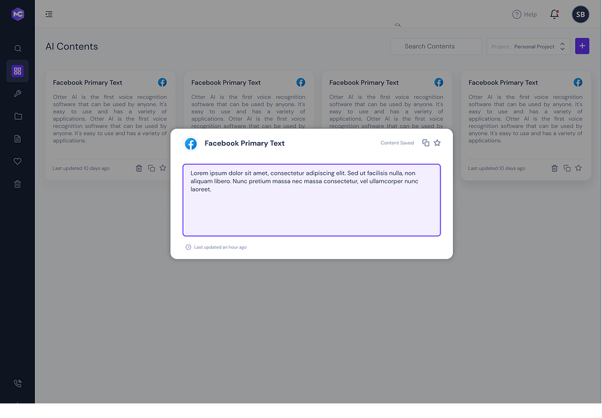 MarketingCopy AI