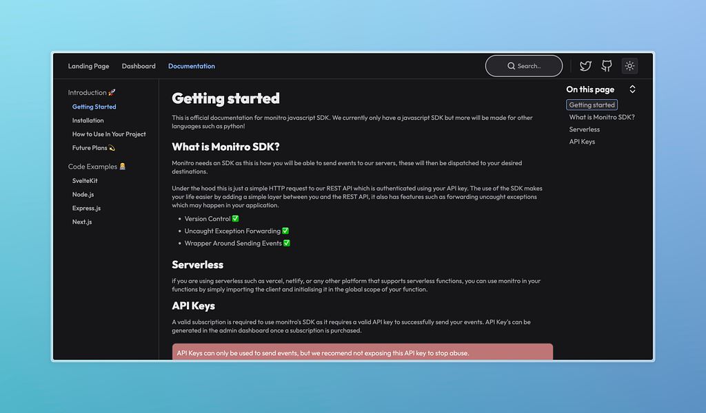 monitro.dev