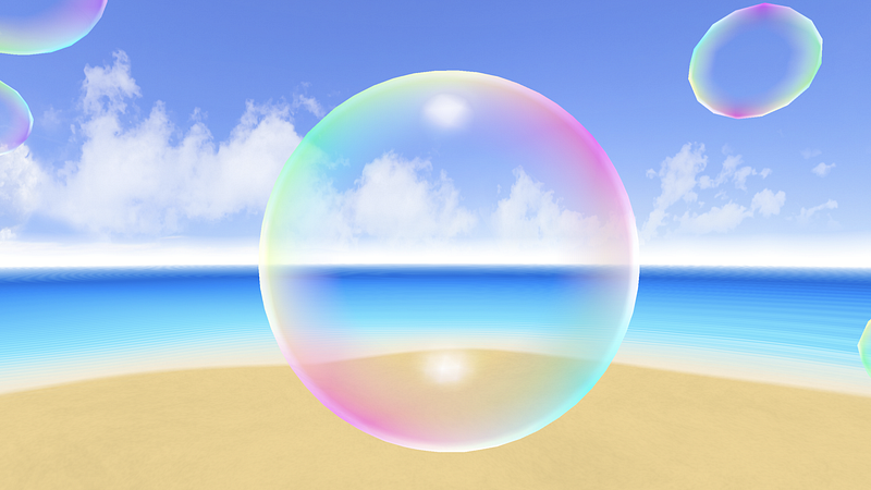 Screenshot of Bubbles Vision