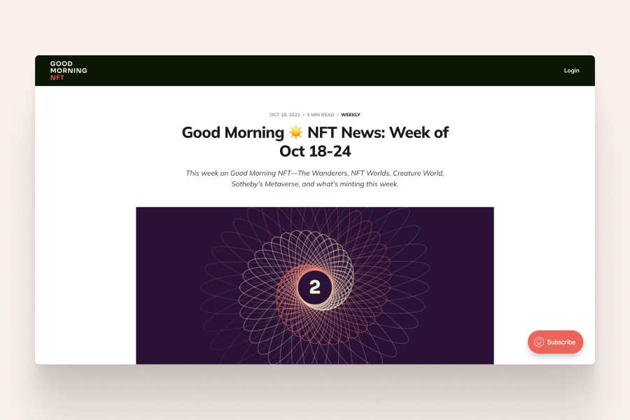 Good Morning NFT