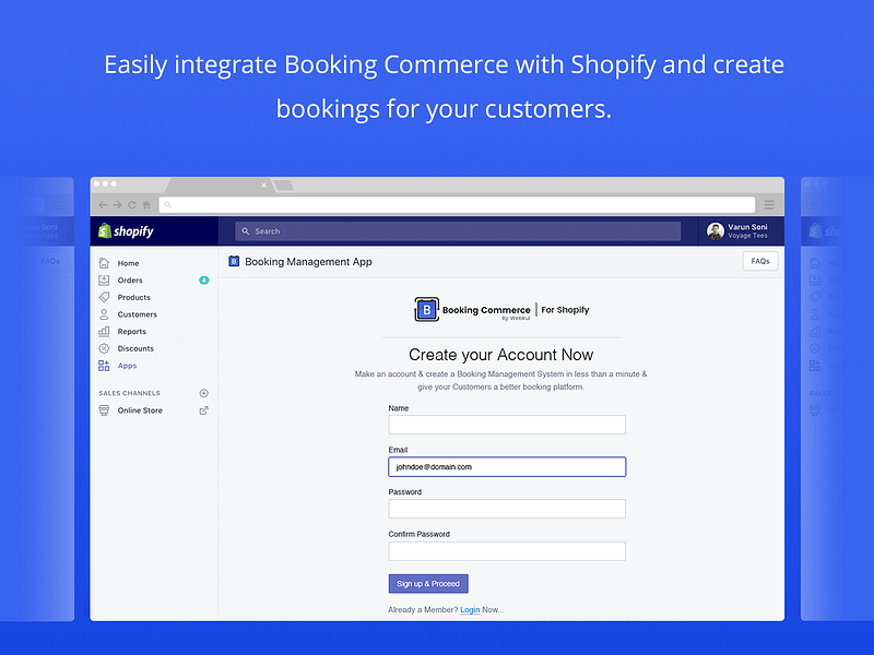 Booking Commerce
