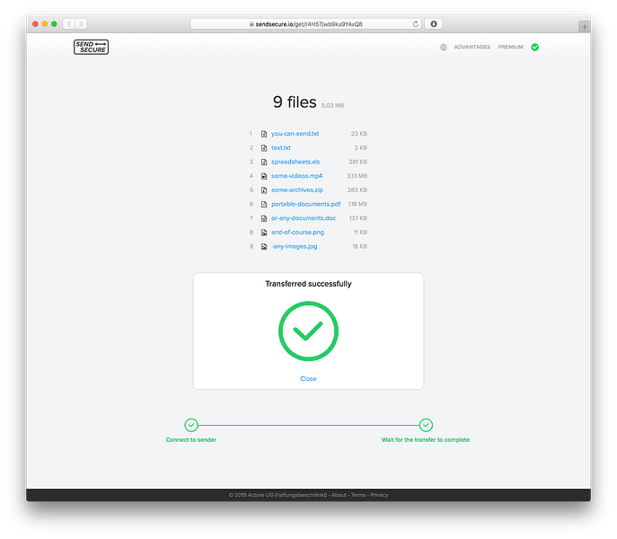 Sendsecure.io
