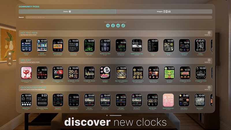 Watch Faces and Widgets | Vision Directory