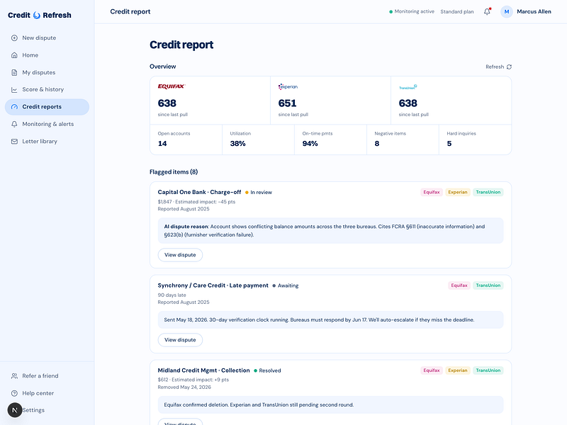CreditRefresh