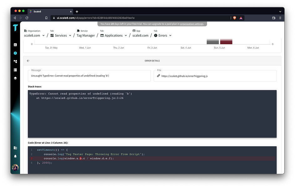 Scale8 Tag Manager & Analytics