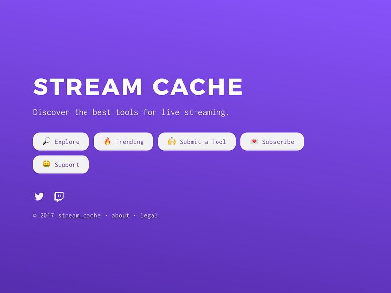 Stream Cache