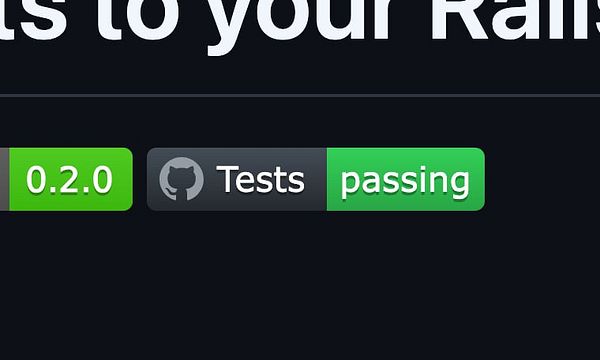 A screenshot showing a GitHub Actions CI workflow configuration in a YAML file for a Ruby gem repository.