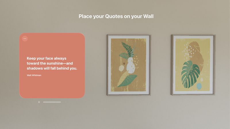 Screenshot of Thoughts - Quotes Manager