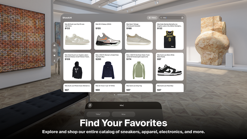 Screenshot of StockX - Sneakers and Apparel