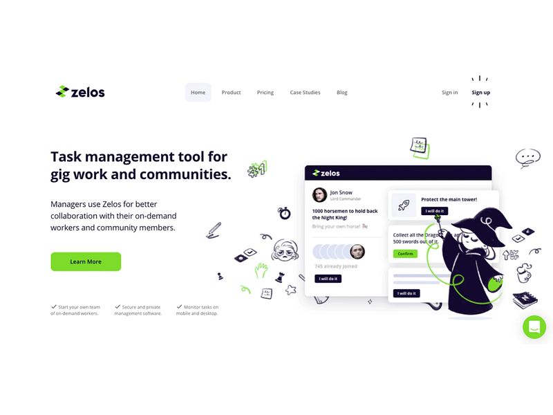 Zelos Team Management