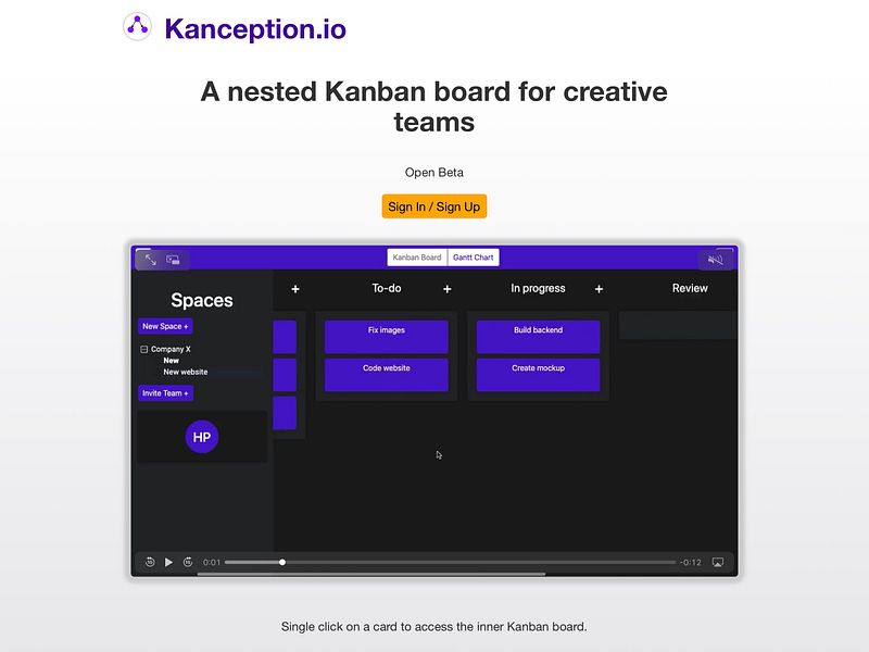 Kanception.io