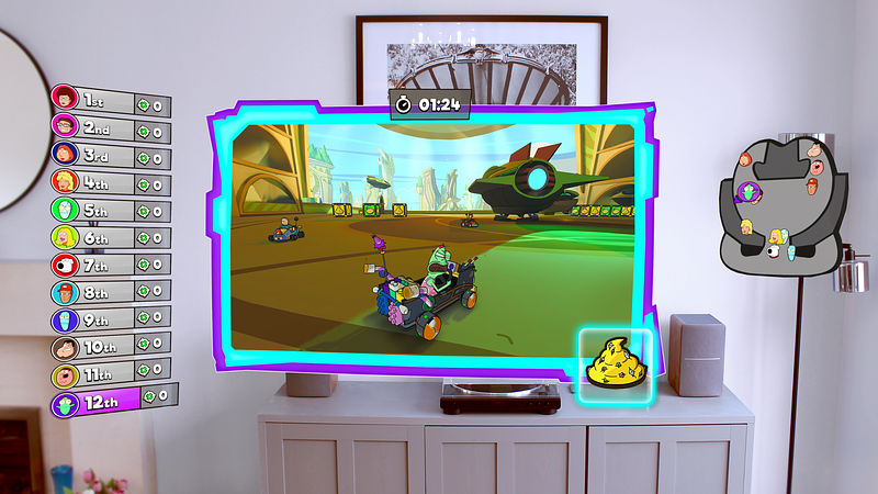 Screenshot of Warped Kart Racers