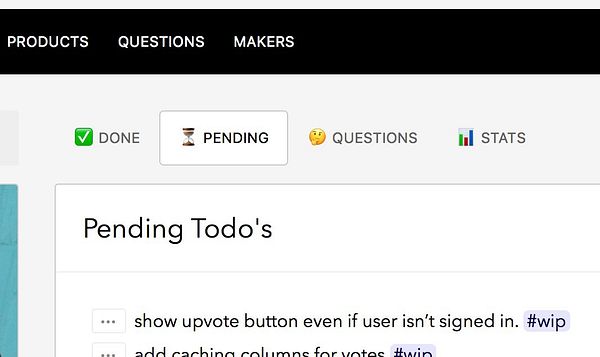 The image displays a task management interface with a focus on pending tasks.