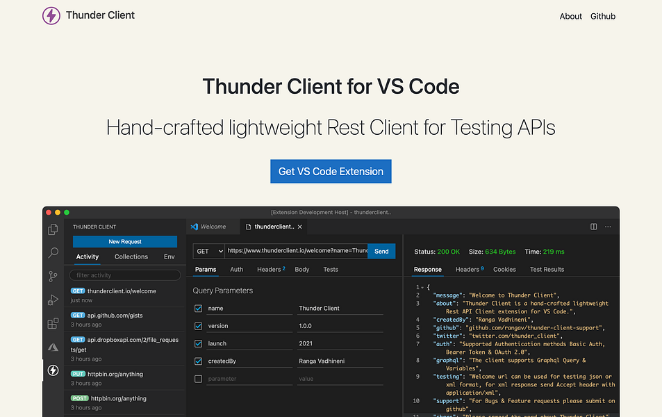 Thunder Client