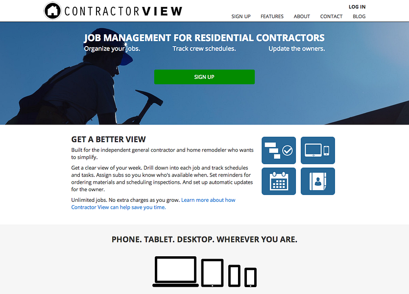 Contractor View
