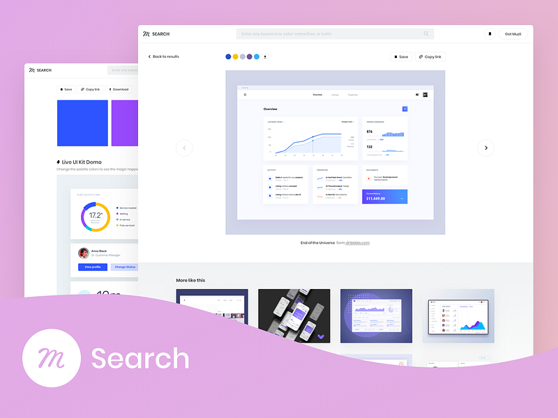 Muzli Search
