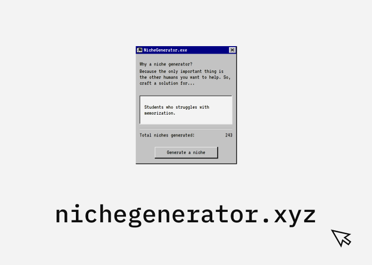Niche generator