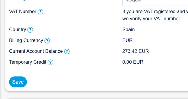 The image displays a user interface for an affiliate program account overview.