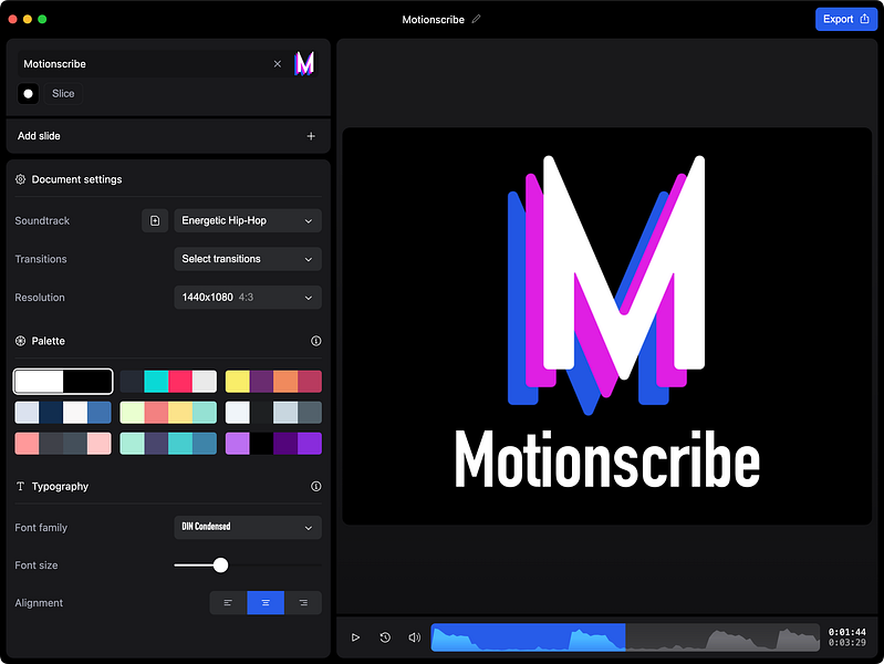 Motionscribe