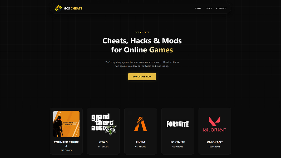 GCS Cheats: GCS Cheats, a powerhouse for next-gen gaming | BetaList