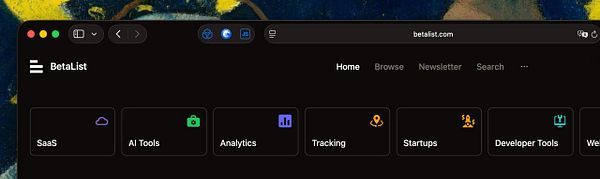 Screenshot of a list of colored animal-themed icons including a koala, a cat, and a tiger, arranged horizontally on a white background.