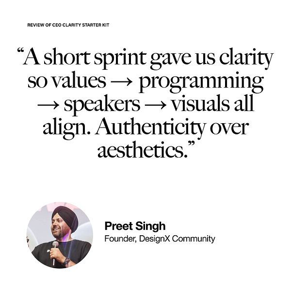 CEO Clarity Starter Kit