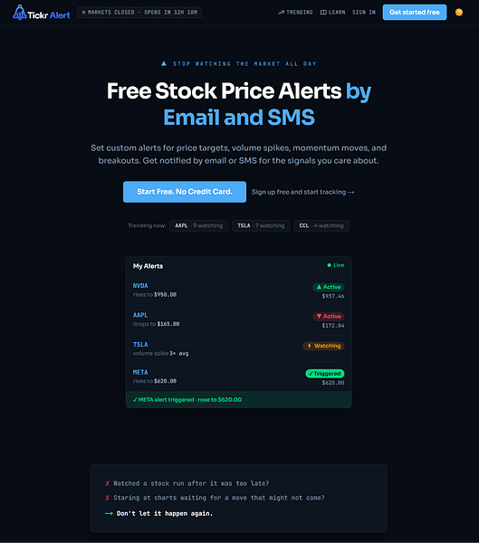 TickrAlert