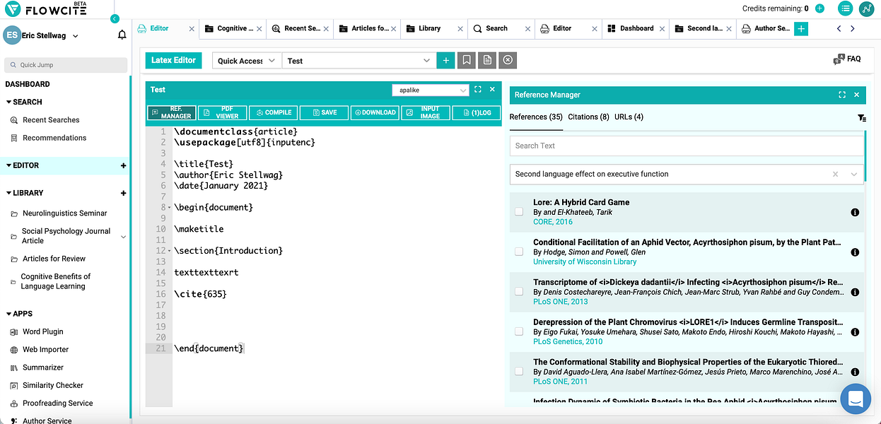 Flowcite: All academic research, writing, editing and | BetaList