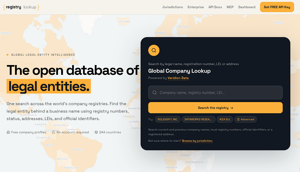 Registry Lookup