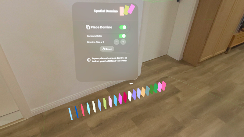 Screenshot of Spatial Domino