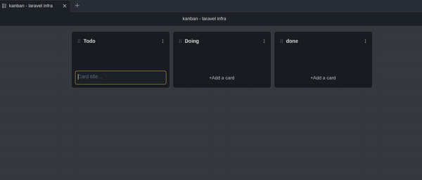 The image displays a Kanban board interface for task management.