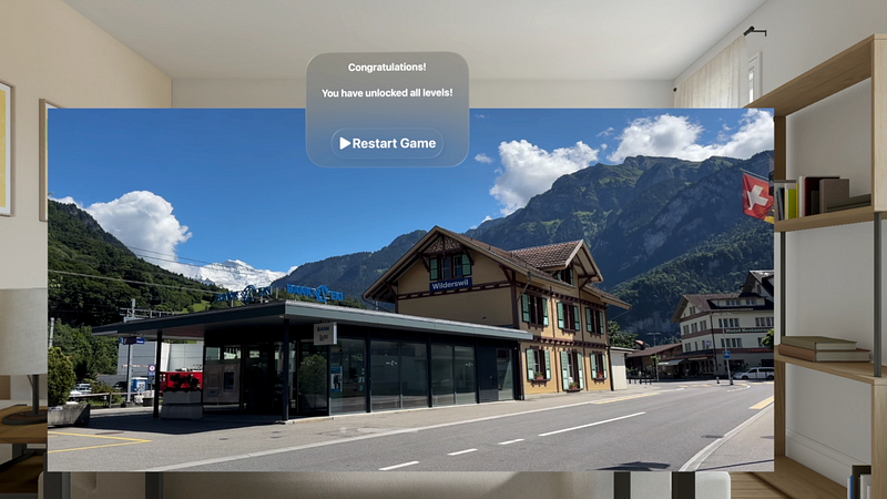 Screenshot of Swiss Alpine Quest