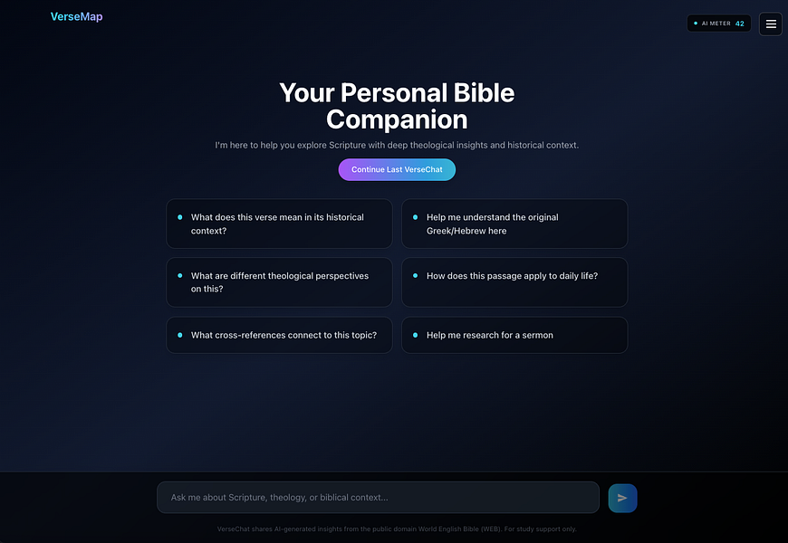 VerseMap AI