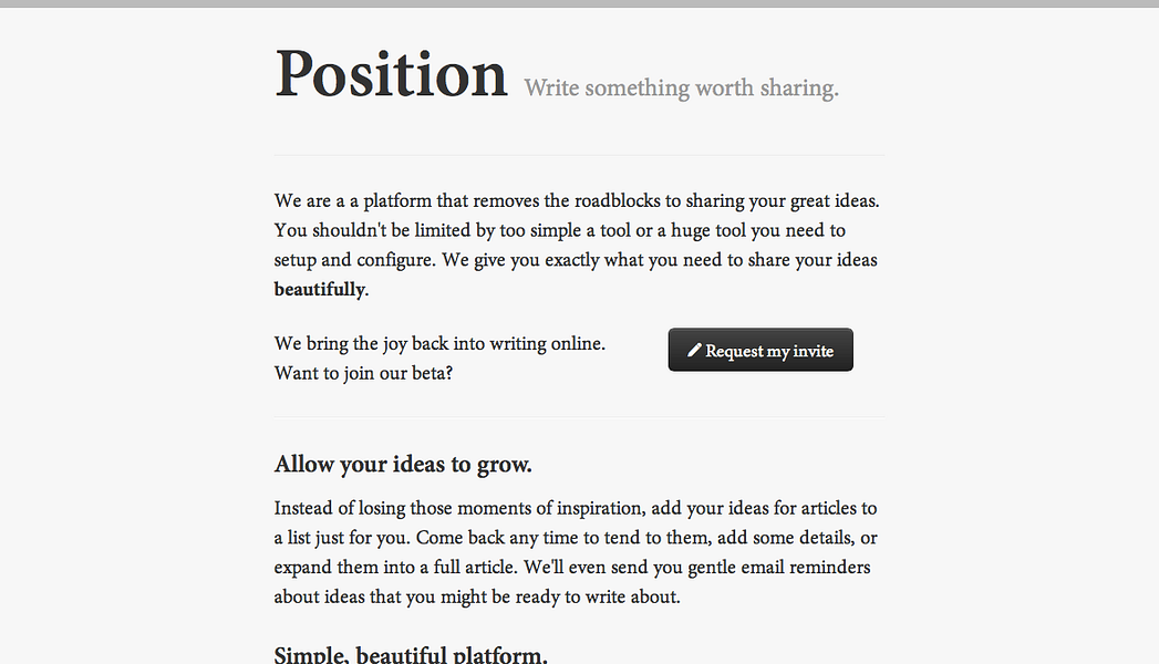 Position