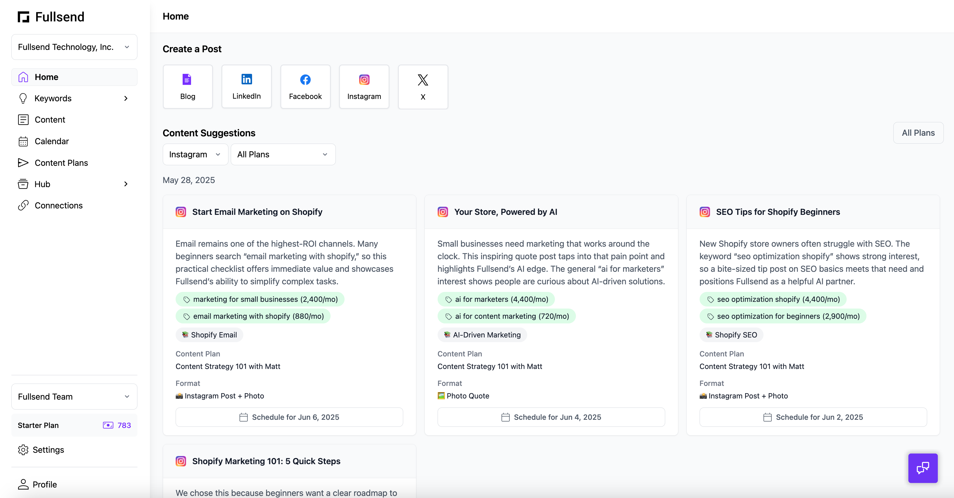 Fullsend: Automate your content marketing