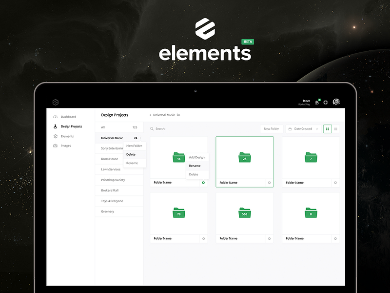 RocketWay Elements