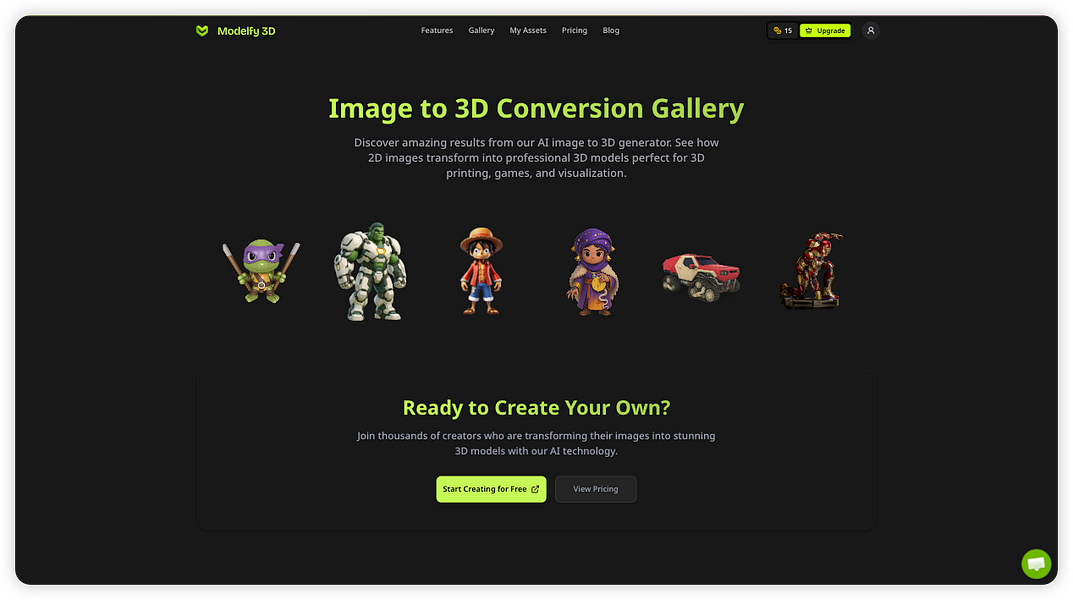 Modelfy 3D